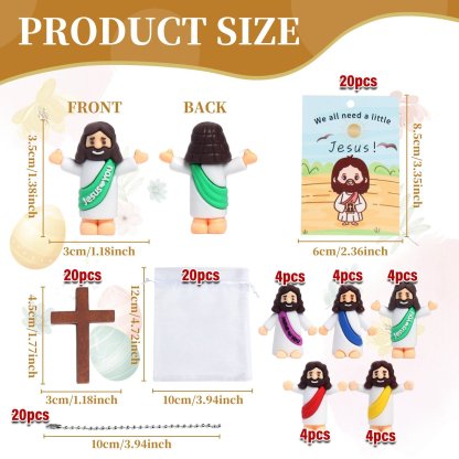 🌟2025 NEW YEAR ON SALE -💖 Mini Jesus Figures Original Design
