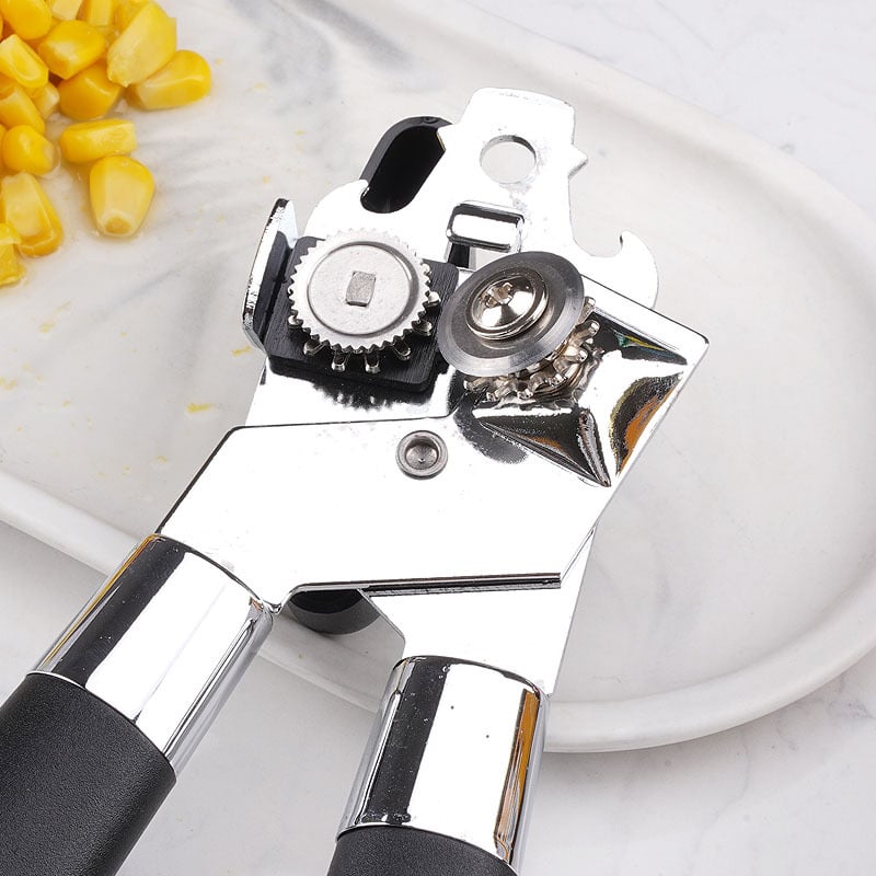 Multi-Functional Stainless Steel Smooth Edge Manual Hand Held Can Opener
