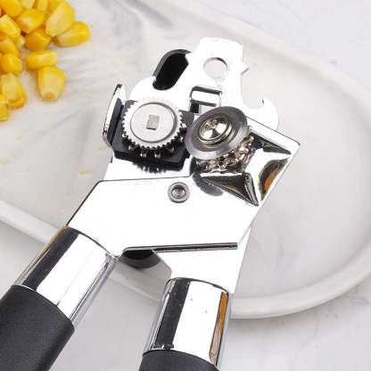 Multi-Functional Stainless Steel Smooth Edge Manual Hand Held Can Opener