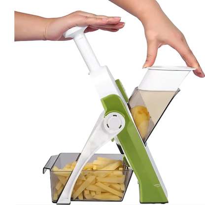 🥔🥕🍋🔥 Safe Mandoline Slicer for Kitchen