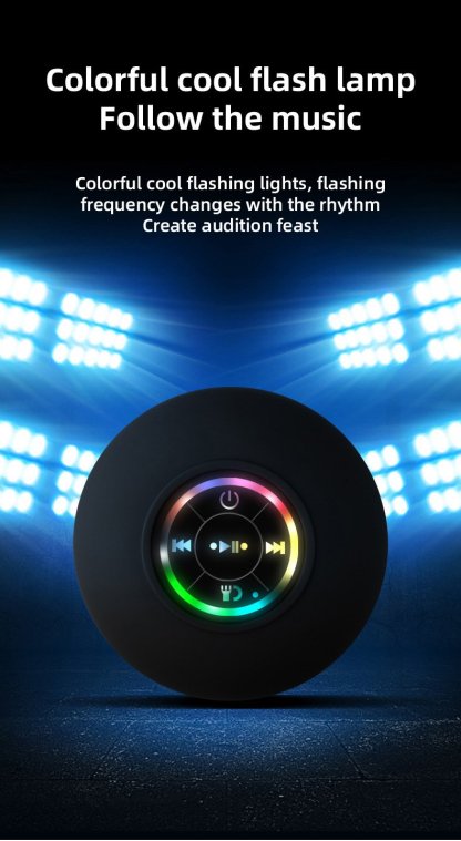 🎁💥LAST DAY 49% OFF-🔥🔥Mini Bluetooth Shower Speaker With Led Light