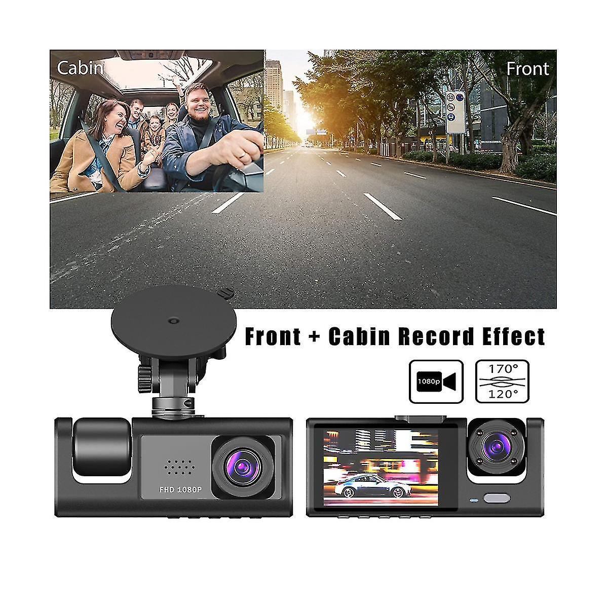 2-Inch Screen Wifi Link 1080P HD Dashcam with Night Vision 2 or 3 Lenses💥FREE SHIPPING💥