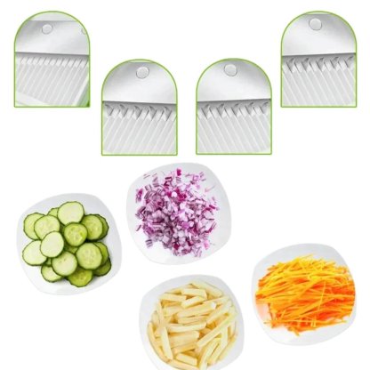 🥔🥕🍋🔥 Safe Mandoline Slicer for Kitchen