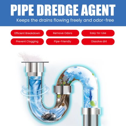 🚰 Multi-functional pipe unclogging agent