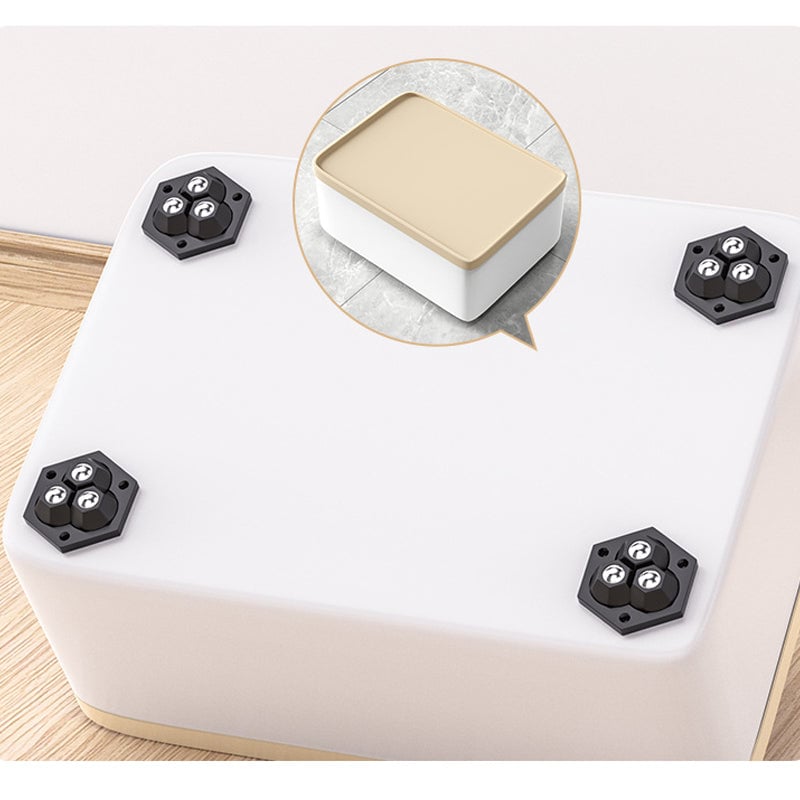 💝360° rotating three-ball caster(4PCS)
