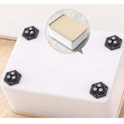 💝360° rotating three-ball caster(4PCS)