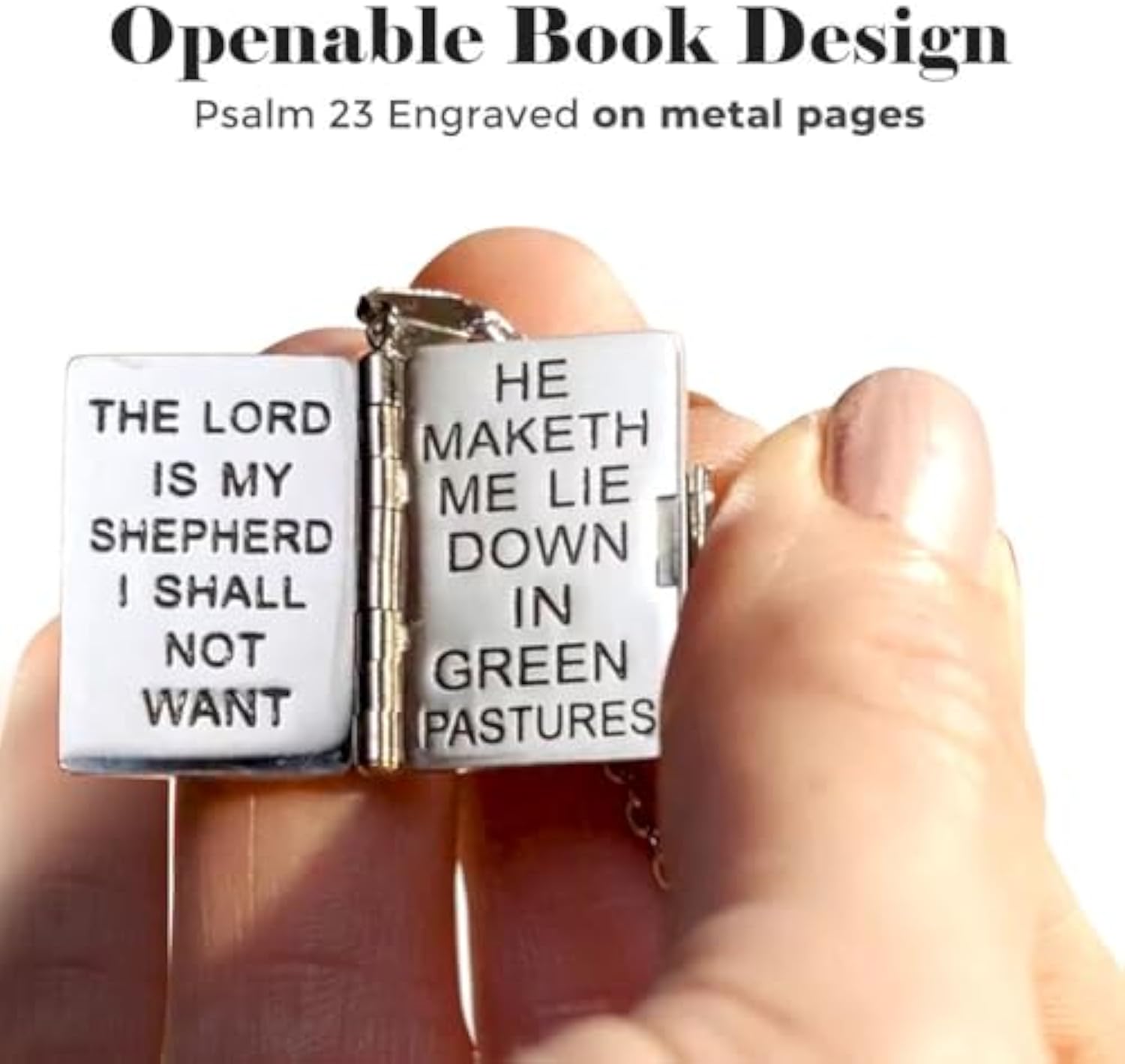 🔥 Last Day 49% OFF 😍Openable Holy Cross Bible Pendant