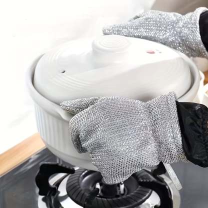 Hot Sale🔥Multifunctional Wire Dishwashing Gloves