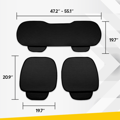 🔥🔥Breathable & Anti-Slip Viscose Filament Car Seat Covers !