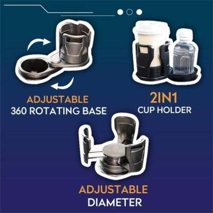 🔥Dual Cup Holder Expander for Car 