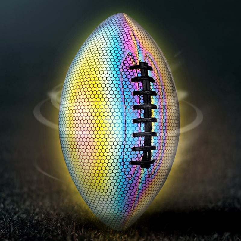 🔥BIG SALE - 49% OFF🔥Holographic Reflective Glowing Rugby Football and Basketball