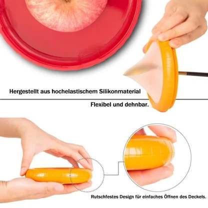 🔥🔥Sommerschlussverkauf-49% Rabatt🍎Obstaufbewahrungsbox aus Silikon