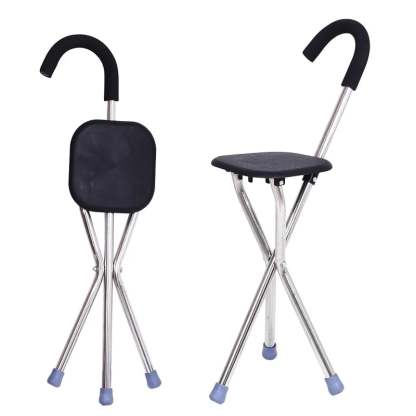 🔥Foldable Lightweight Seat Cane for Seniors Adult⭐