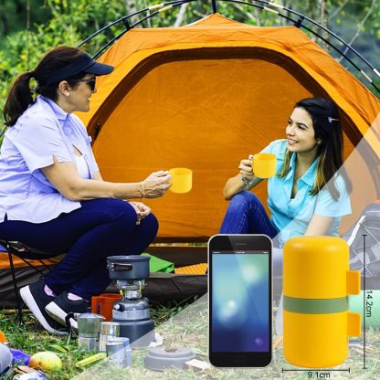 🎉Portable Coffee Maker For Travel With Manual Grinder☕