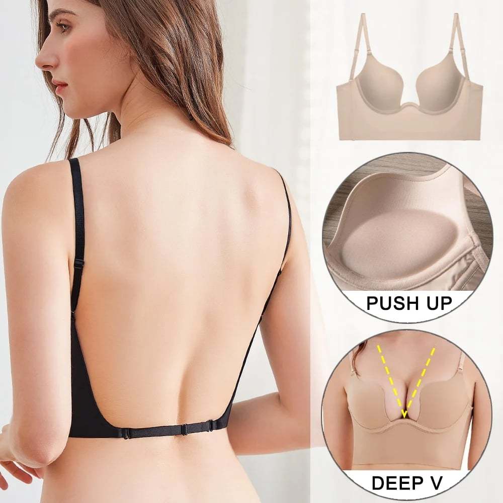 HOT SALE 49% OFF🔥 2024 New Arrival Backless Strapless Adhesive Invisi