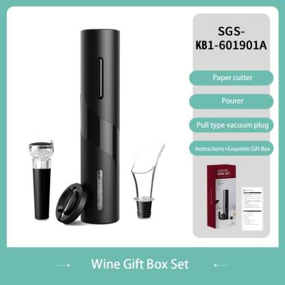 Electric Bottle Opener Set for Home Gift Party Valentine's Day
