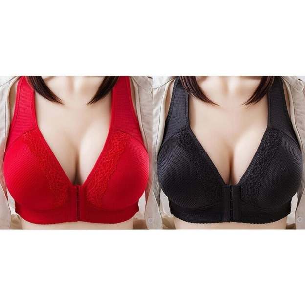 🔥Neuer Plus Size Sexy Push-Up-BH mit Frontverschluss🔥-larucoarto