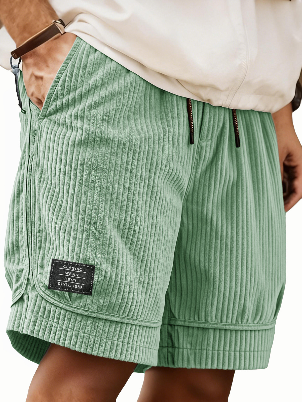 Herren Mode Lockere Tasche Besticktes Logo Shorts-Mode & Komfort