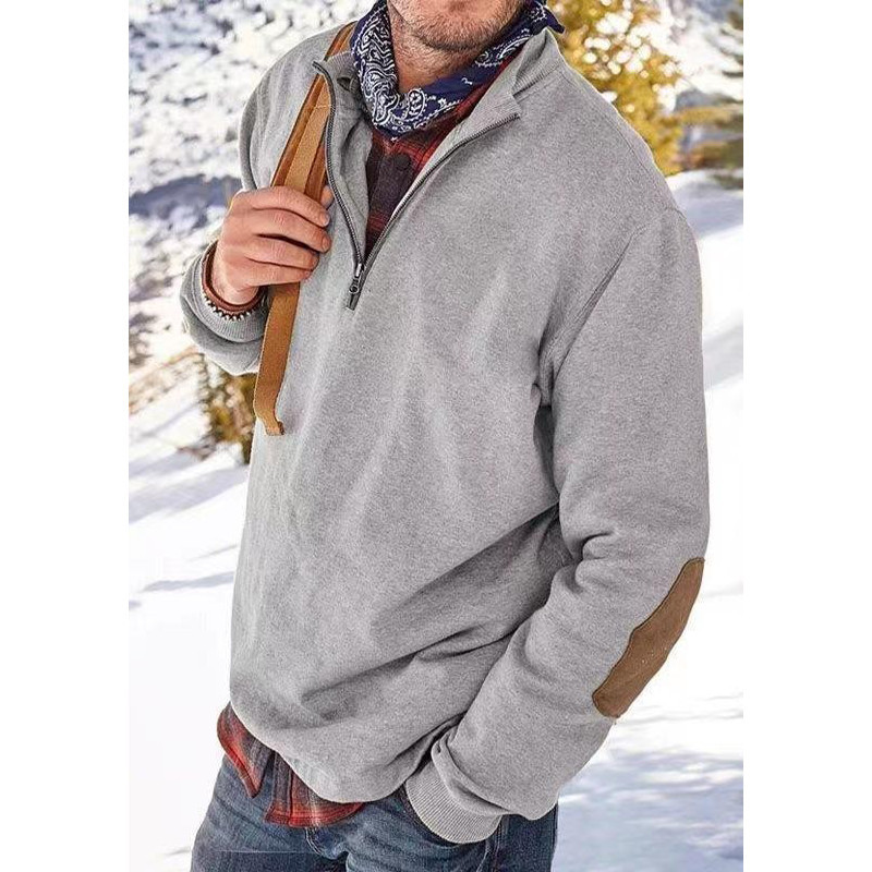 Men's Cashmere Zipper Casual Jacket-deurabatt