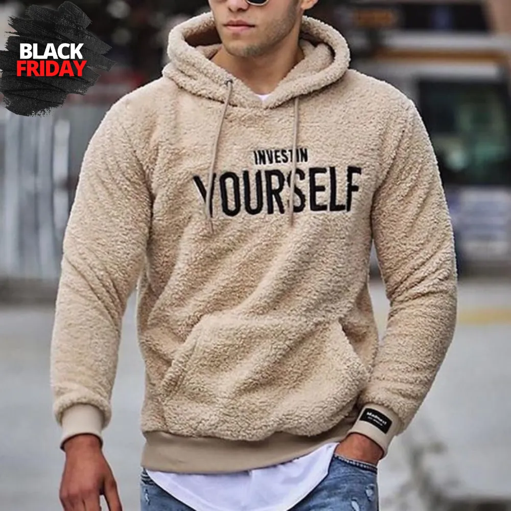 Warmer und bequemer Kapuzenpullover-deurabatt