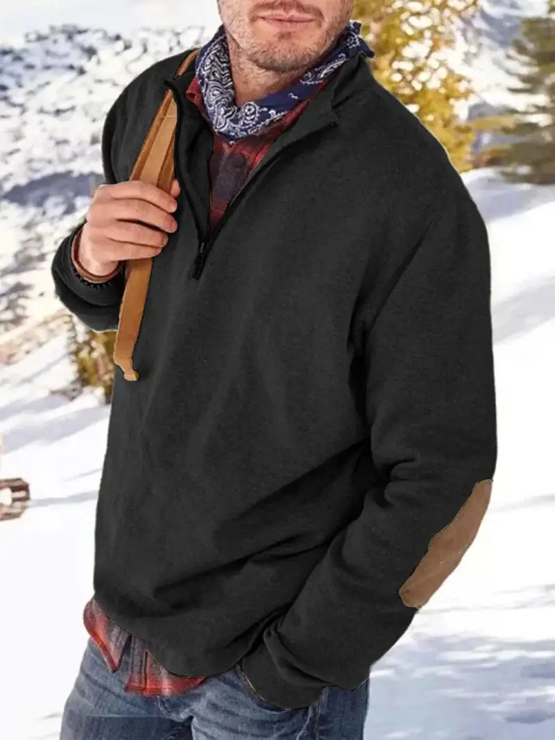 🎉Letzter Tag für 50% Rabatt - Jacke mit Kaschmir-Reißverschluss-deurabatt