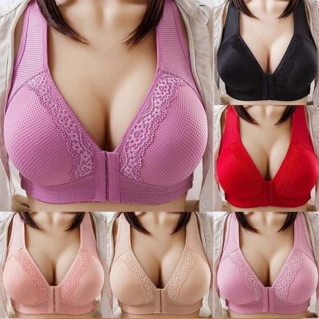 🔥Neuer Plus Size Sexy Push-Up-BH mit Frontverschluss🔥-larucoarto