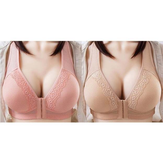 🔥Neuer Plus Size Sexy Push-Up-BH mit Frontverschluss🔥-larucoarto