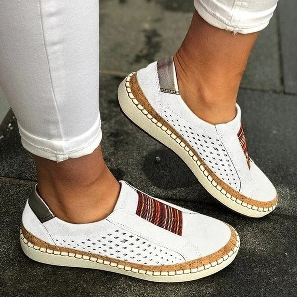 Retro-Wanderschuhe für Damen