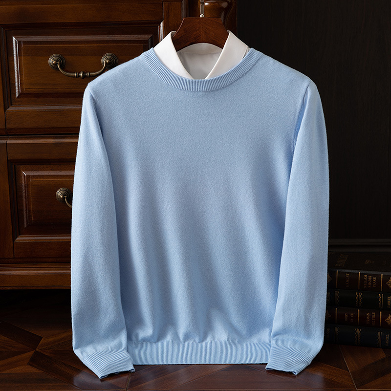 Herren Kaschmirpullover-deurabatt