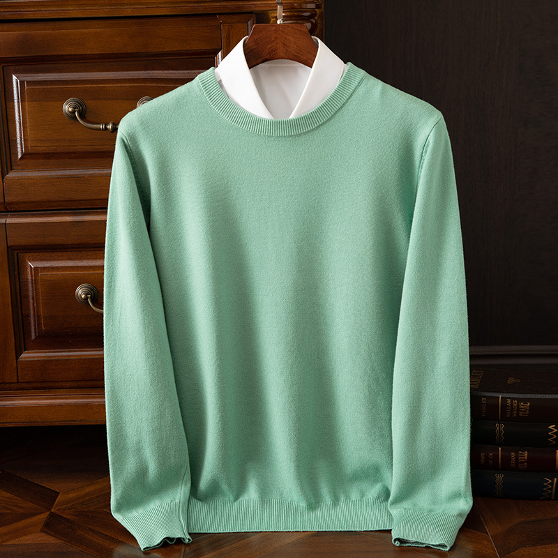 Herren Kaschmirpullover-deurabatt