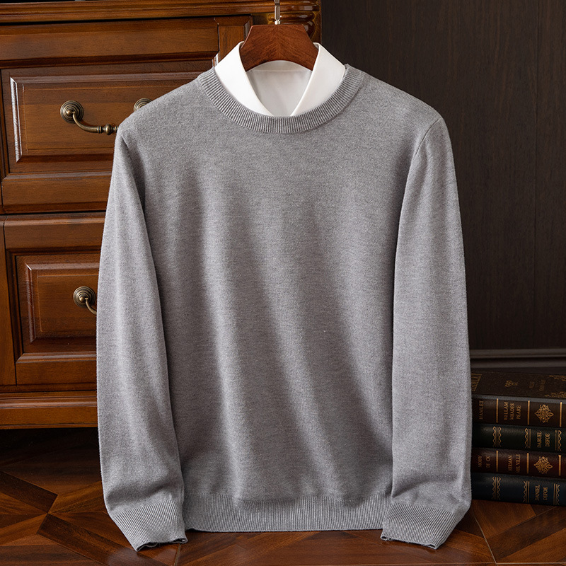 Herren Kaschmirpullover-deurabatt