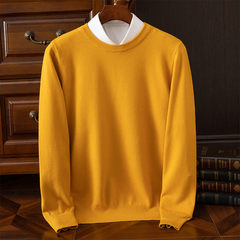 Herren Kaschmirpullover-deurabatt
