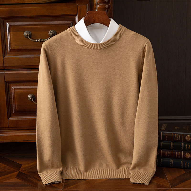 Herren Kaschmirpullover-deurabatt