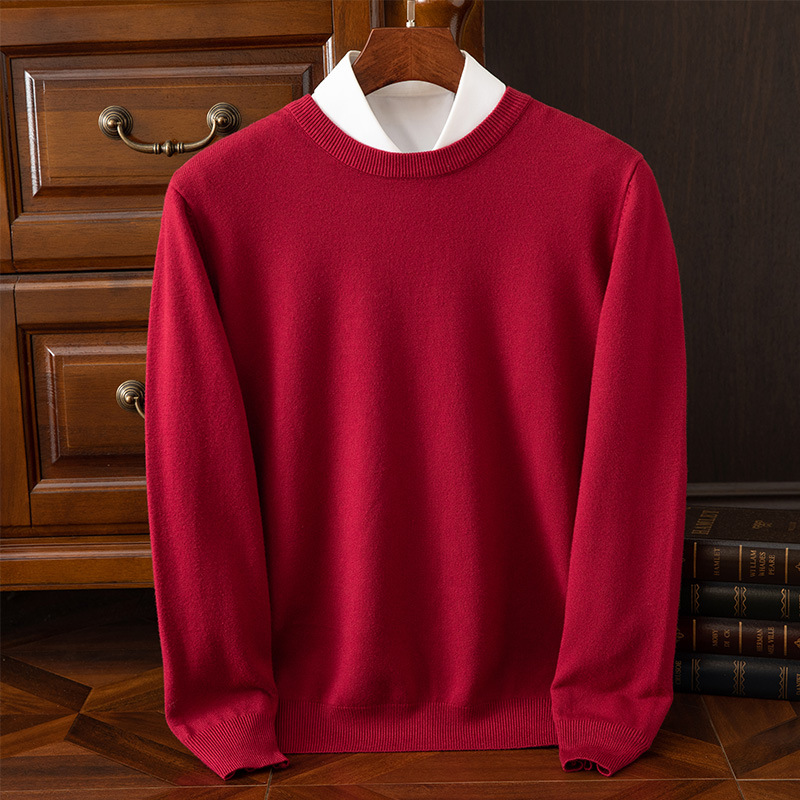 Herren Kaschmirpullover-deurabatt