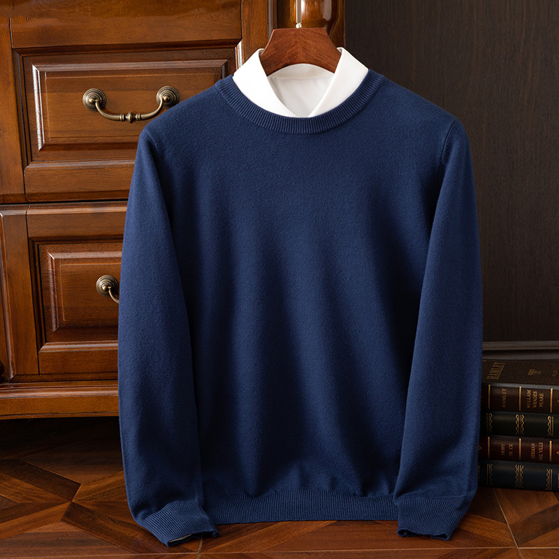 Herren Kaschmirpullover-deurabatt