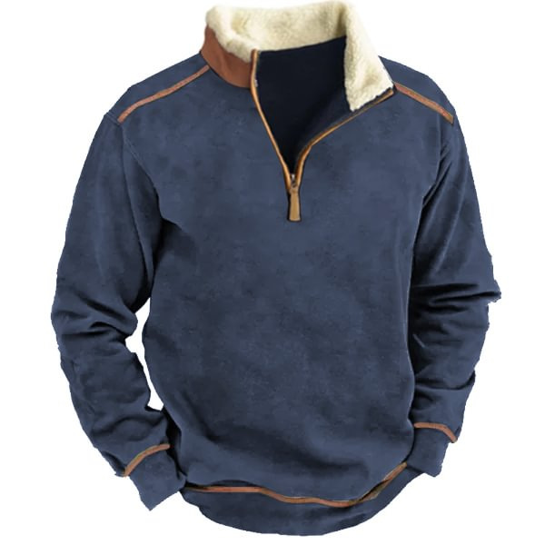 Herren Vintage Western Cowboy Sweatshirt-deurabatt