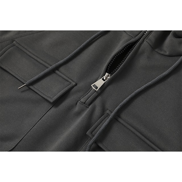 Herren Hoodie im Arbeitswear-Stil für Herbst und Winter -deurabatt