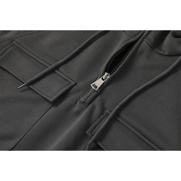 Men's Hoodie Quarter Zip Hoodie Tactical Hoodie-larucoarto