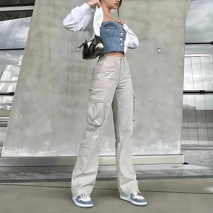 MORENA™ | Stylische Cargohose-deurabatt