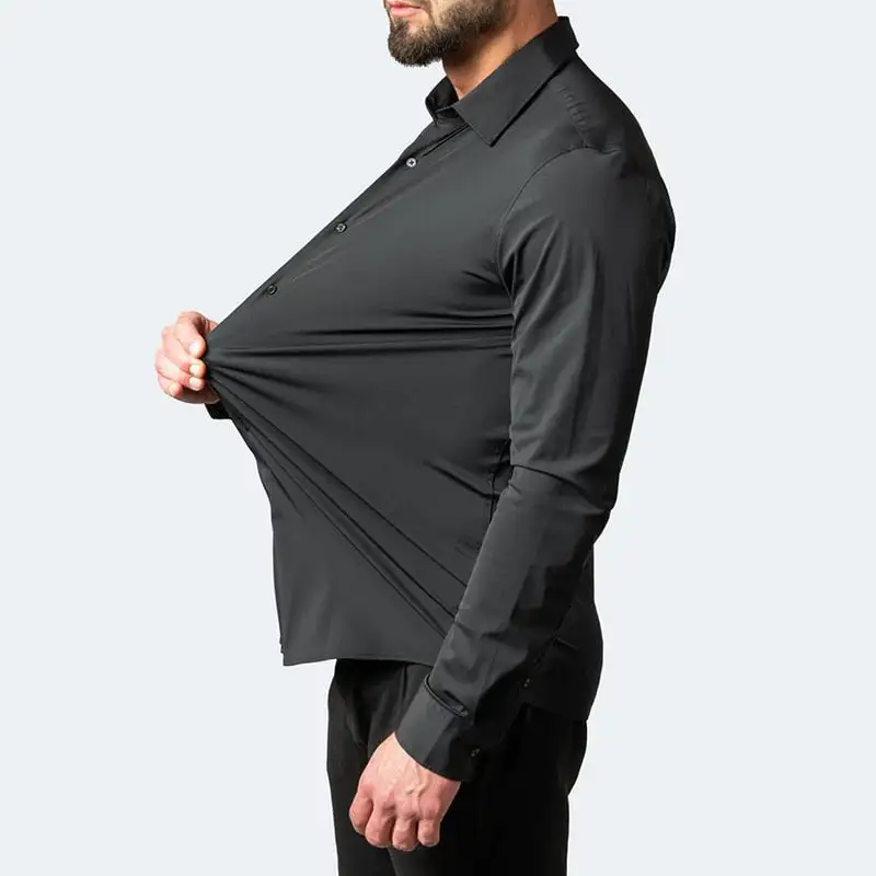 Hochwertiges Hemd aus Stretchmaterial-deurabatt