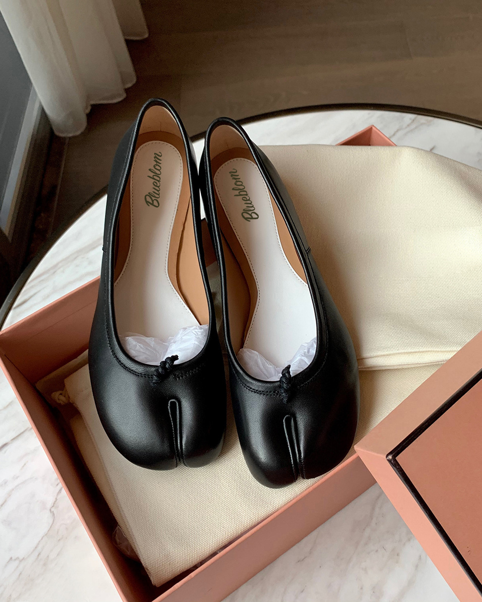 Leopard print Ballet Tabi Shoes