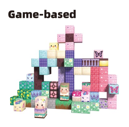 Game-based Magnetic Building Cubes ( Enchanted Wings )