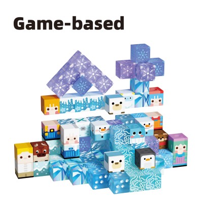 Game-based Magnetic Building Cubes ( Frozen )