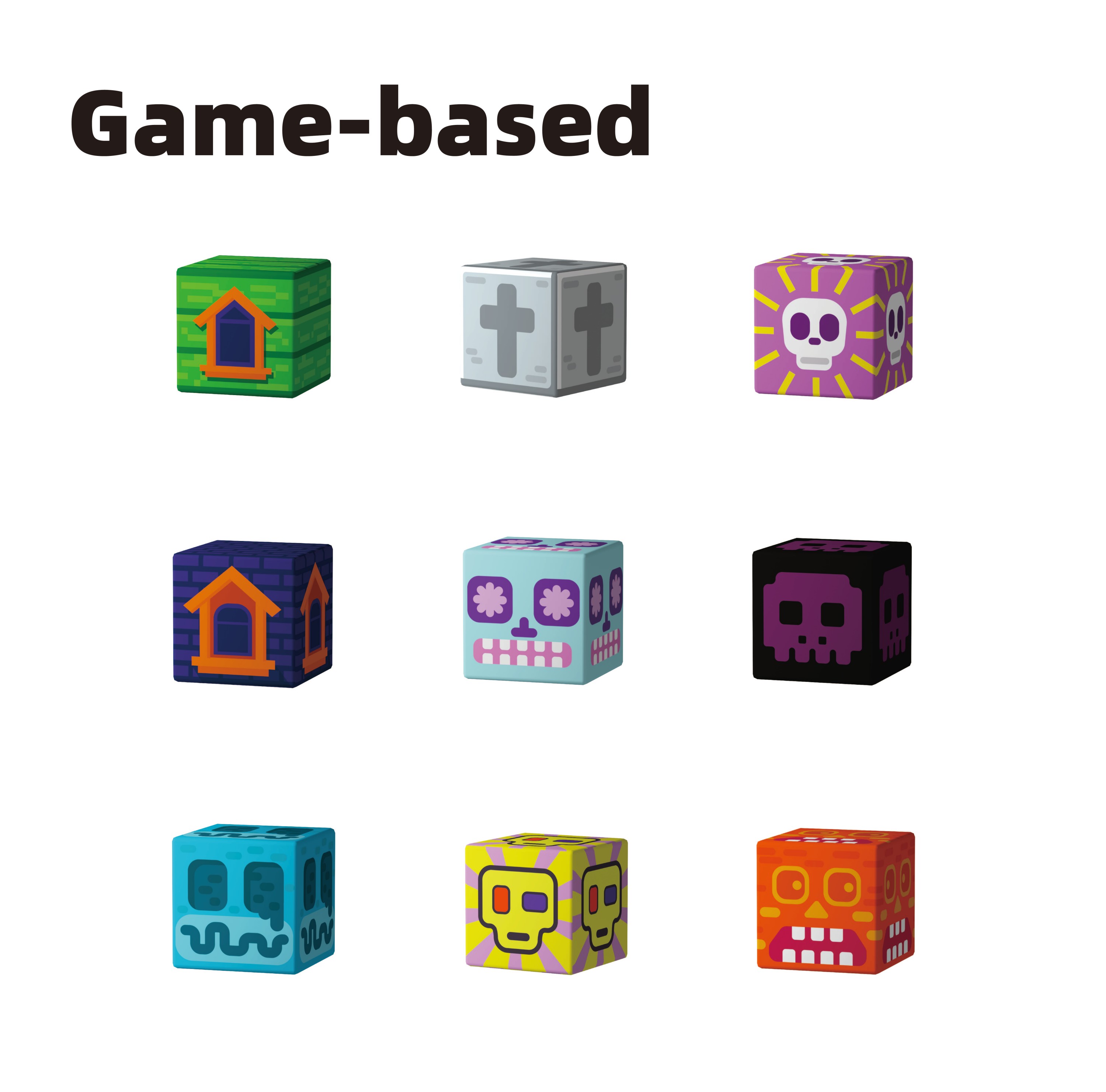 Game-based Magnetic building blocks ( 132 )