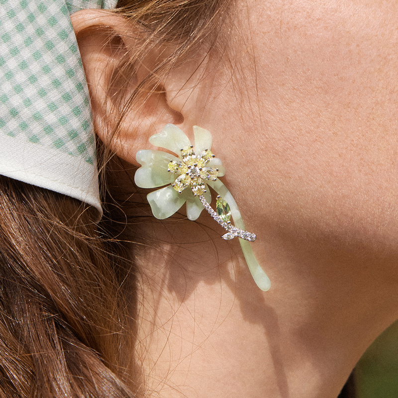 Blooming Rose Earrings