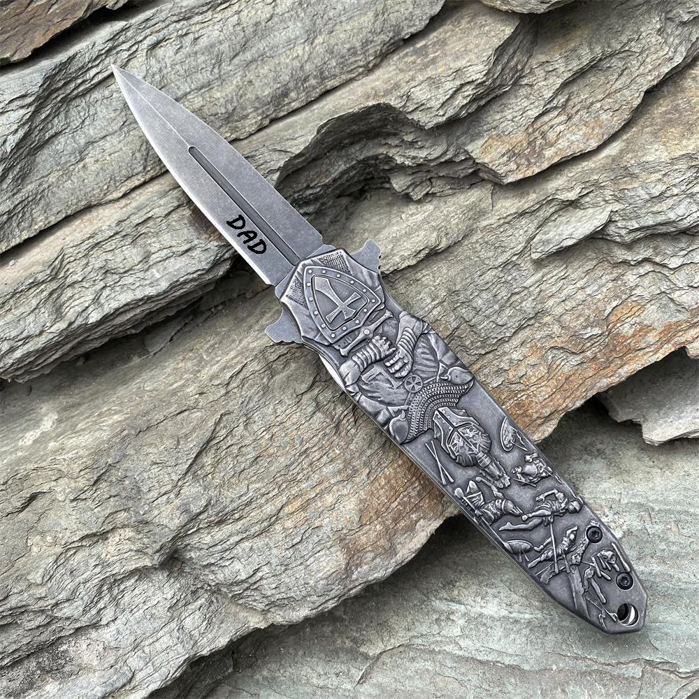 Crusades Knife Knights Templar Folding Knife