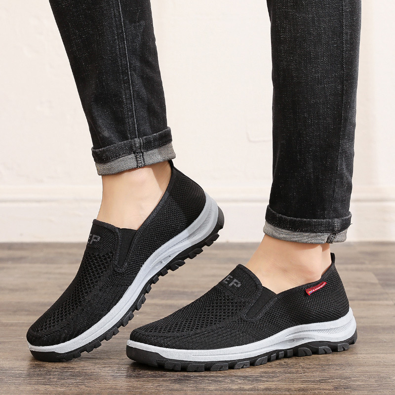 Last Day 70% Off-Men's lightweight and comfortable slip-on arch walking shoes-caipcmall