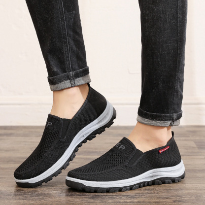 Last Day 70% Off-Men's lightweight and comfortable slip-on arch walking shoes-caipcmall