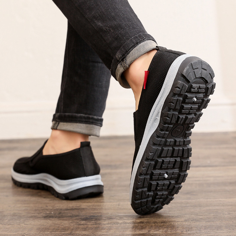 Last Day 70% Off-Men's lightweight and comfortable slip-on arch walking shoes-caipcmall