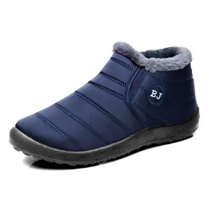 Men's Winter Fleece Warm Comfortable Sneakers-caipcmall